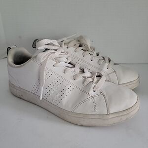 Adidas Neo Cloudfoam Advantage White Shoes Sneakers Women's Size 6.5